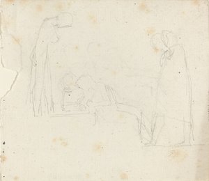 Groupe de cinq figures - John Flaxman