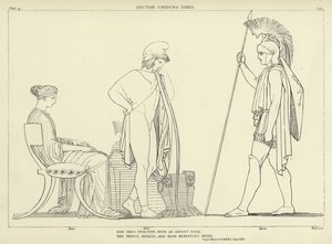 Hector réprimandant Paris - John Flaxman