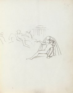 John Philip Kemble en Hamlet, 1783 - John Flaxman