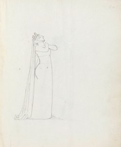 Mme Siddons en Constance, 1783 - John Flaxman
