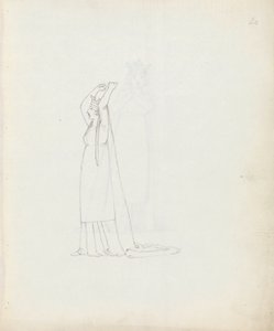 Mme Siddons en Constance, 1783 - John Flaxman