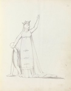 Mme Siddons en Constance avec enfant, 1783 - John Flaxman