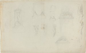 Études pour un Monument - John Flaxman