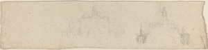 Études pour une arche triomphale surmontée de Britannia [recto et verso] - John Flaxman