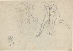 Étude pour Le Voyage du Pèlerin (?)
