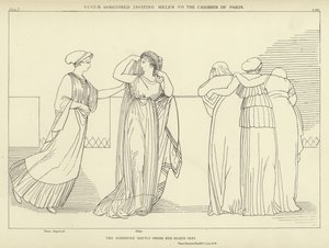 Vénus déguisée invitant Hélène à la chambre de Paris