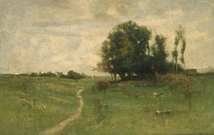 Le chemin vers le village, 1882
