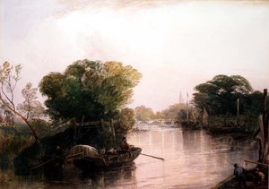La Tamise à Kew - John Francis Salmon