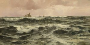 Au large de Folkestone, 1886 - John Fraser