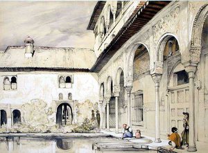 Cour des Myrtes - John Frederick (after) Lewis