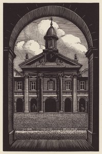 Cambridge : Emmanuel (gravure sur bois)