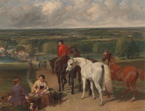 Exercice des chevaux royaux
