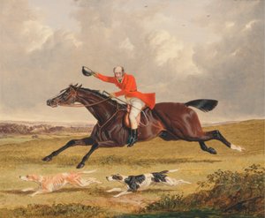 Chasse au renard : Encourager les chiens - John Frederick Herring