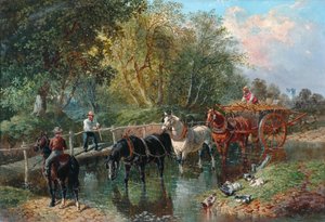 Traversée du ruisseau