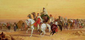 Une caravane arabe - John Frederick Herring Senior