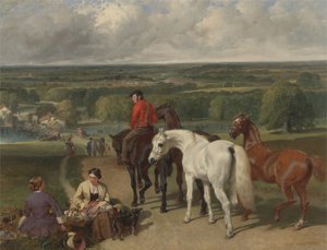 Exercice des chevaux royaux, 1847-55