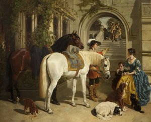 Le Palefroi de ma Dame - John Frederick Herring Senior