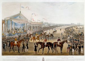 Prix du jockey club à Chantilly en 1841