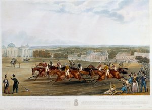 Prix du jockey club à Chantilly en 1841