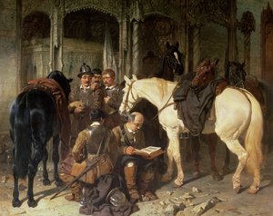 Têtes Rondes à une Église d
