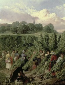 Les cueilleurs de houblon - John Frederick Herring Senior