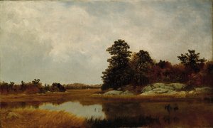 Octobre dans les marais - John Frederick Kensett