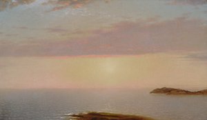 Coucher de soleil, 1872 - John Frederick Kensett