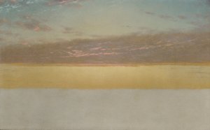 Ciel au coucher du soleil - John Frederick Kensett