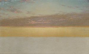 Ciel au coucher du soleil, 1872