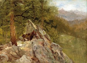Paysage occidental, 1870 - John Frederick Kensett