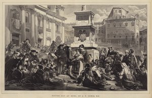 Jour de Pâques à Rome