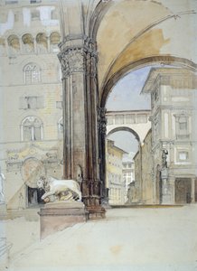 Florence : Le Palazzo Vecchio et les Uffizi