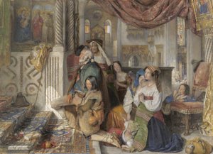 Pèlerins romains - John Frederick Lewis