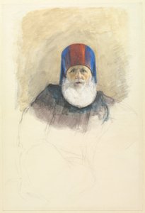 Étude pour Mehmet Ali Pasha - John Frederick Lewis