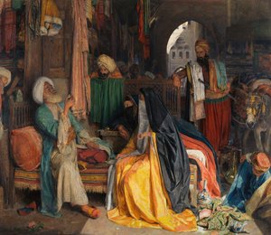 La pièce douteuse, 1869 - John Frederick Lewis