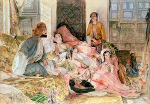 Le Harem, vers 1850 - John Frederick Lewis