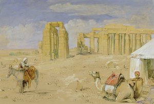 Le Ramesseum à Thèbes