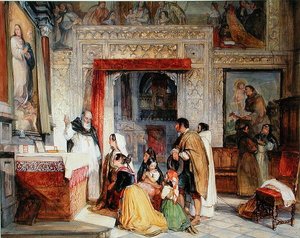 La Sacristie de la Cathédrale de Tolède - John Frederick Lewis