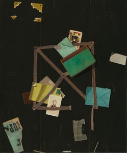 Porte-cartes avec un valet de cœur, vers 1895 - John Frederick Peto