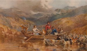 Le Ferry des Highlands, 1857