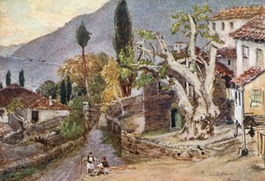 Andritsaena. Le lieu de repos pour le temple d