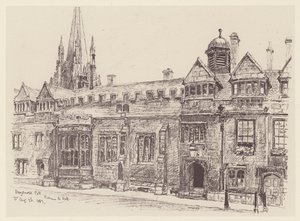 Brasenose College - John Fulleylove