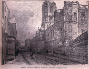 Christchurch, Oxford, depuis St Aldate