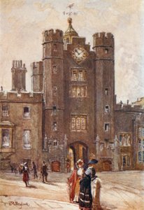 Porte du palais de St. James - John Fulleylove
