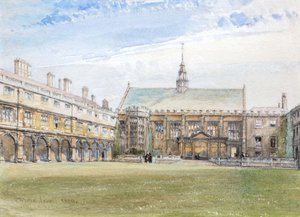 Salle du Trinity College, Cambridge, 1889
