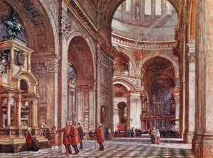 Intérieur de la cathédrale Saint-Paul - John Fulleylove