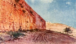 Jérusalem - La Triple Porte de la zone du Temple, 1902 - John Fulleylove