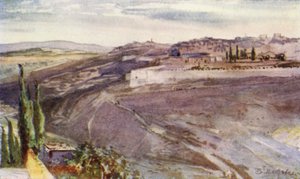 Jérusalem, depuis l