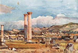 Olympie. La Palestre et les restes du Temple de Zeus - John Fulleylove