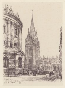 Oxford : Église Sainte-Marie - John Fulleylove